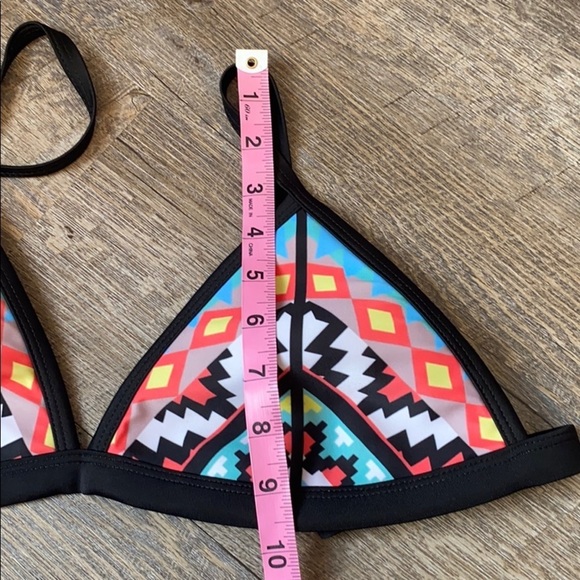 Colorful Aztec 2 piece Bikini Medium - Picture 5 of 9